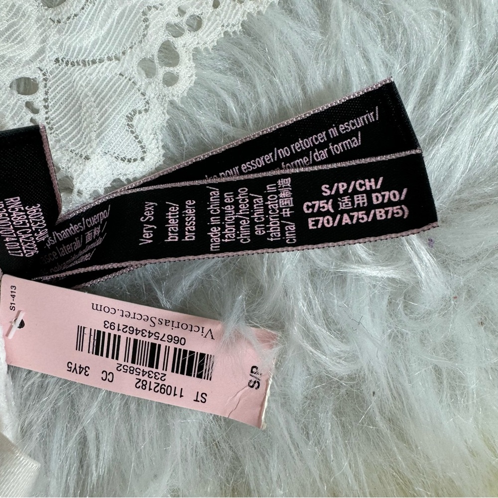 Victoria’s Secret Very Sexy Long Line Lace Bralette NEW - Picture 10 of 11
